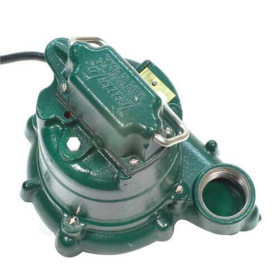 Plumbing Zoeller Effluent Pumps & Accessories | Model N53 Mighty-Mate Non-Automatic Cast Iron Effluent Pump - 115 V, 0.3 Hp