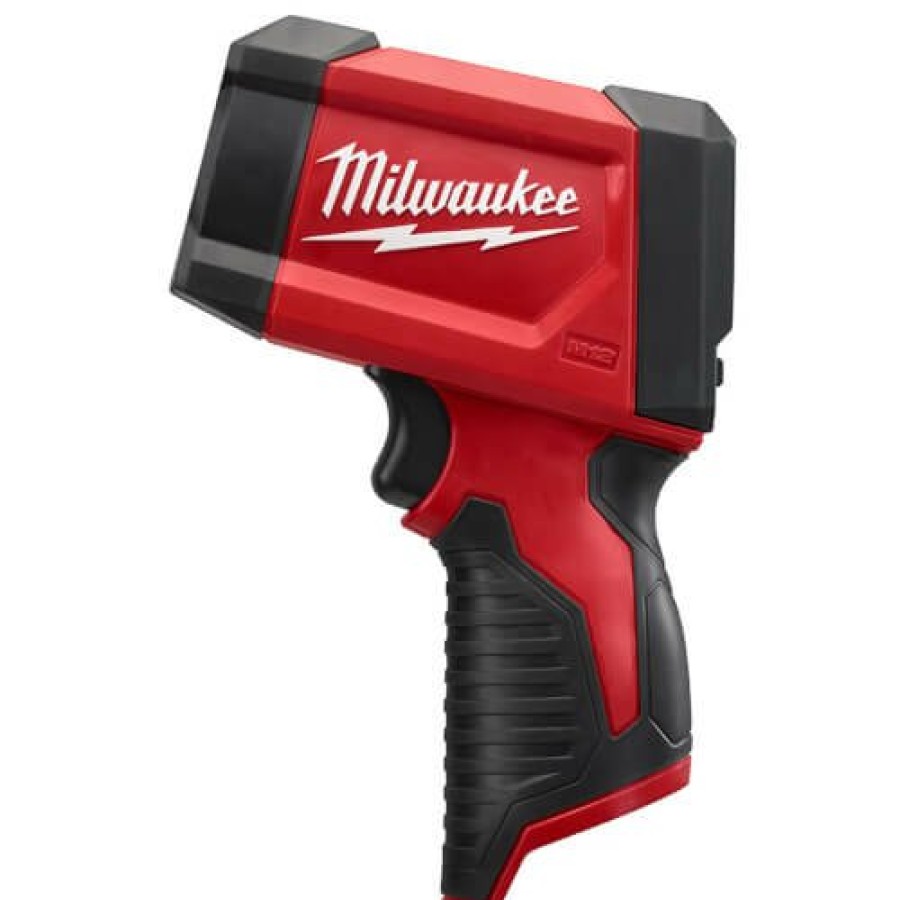 Plumbing Milwaukee Infrared Thermometers & Thermal Imagers | M12 12:1 Infrared Temp-Gun