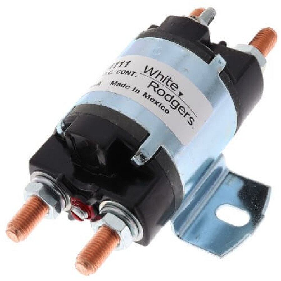 Electrical White Rodgers Solenoids | Solenoid W/ Continuous Duty, 24 Vdc Isolated Coil, Normally Open, Contact Rating 100 Amps