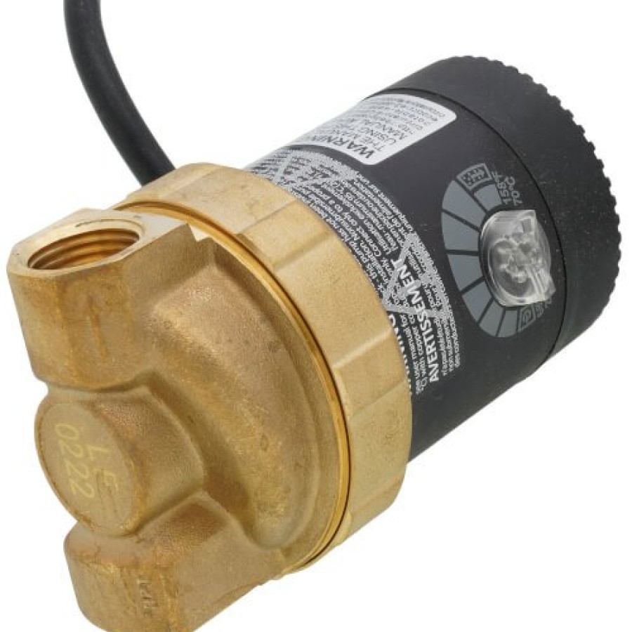 Plumbing Bell & Gossett Recirculating Pumps | Ecocirc Circulator W/ Adjustable Thermostat & Plug, Lead Free Brass (1/2" Fpt)