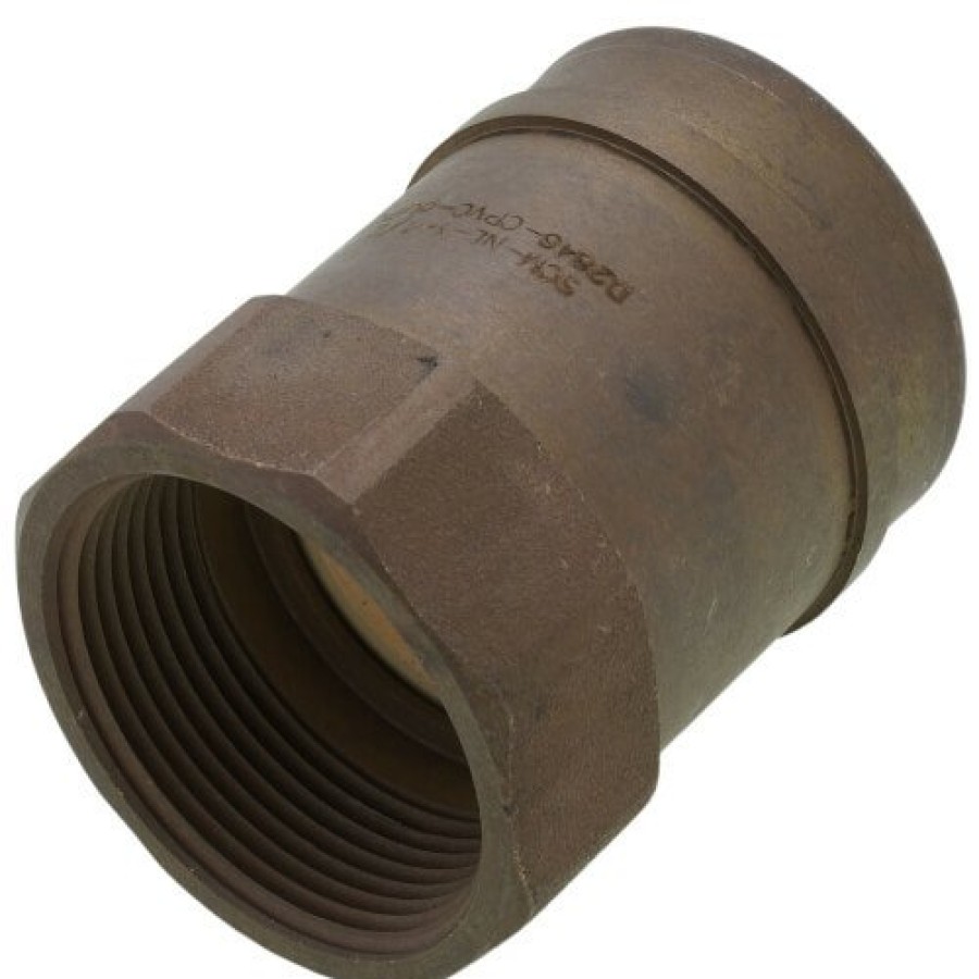 Plumbing Sioux Chief Cpvc Transition Fittings | 1-1/2" Cpvc X Fip Brass Straight Adapter (Lead Free)