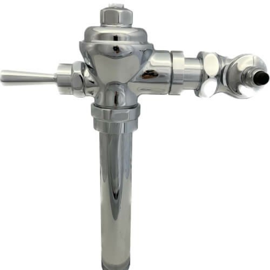 Plumbing Delany Delany Flush Valves | Exposed Rex Wc Flush Valve, 1-1/4" X 9" Flush Connection, 1" Straight Stop (3.5 Gpf)