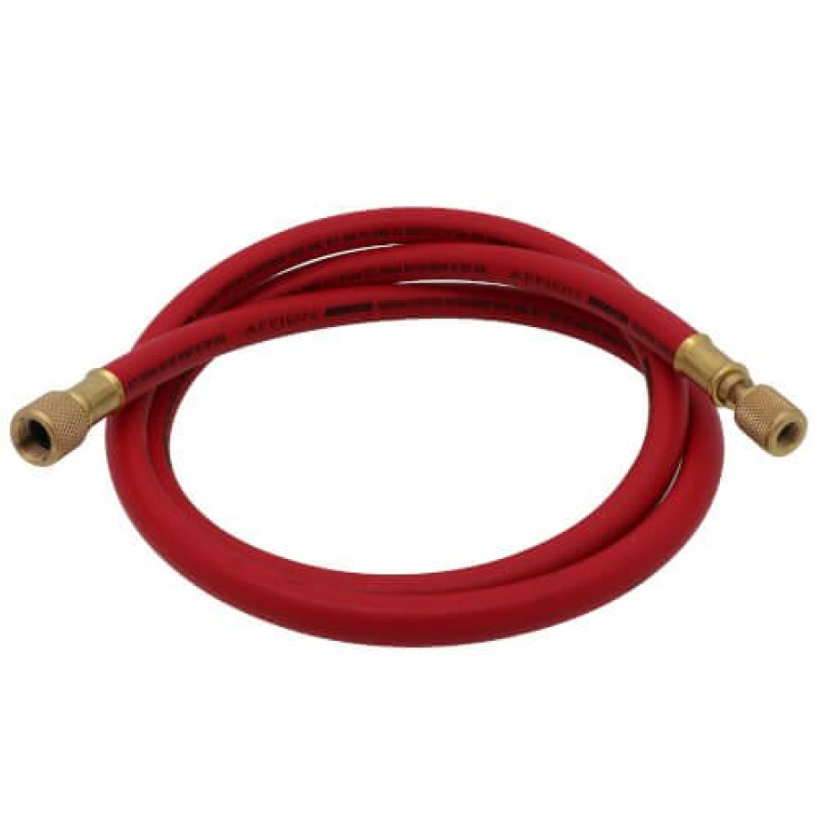 Hvac Appion Appion Tools | 3/8" Megaflow High-Speed Dual-Purpose Hose, 6', 3/8" X 1/4" Flare (Red)