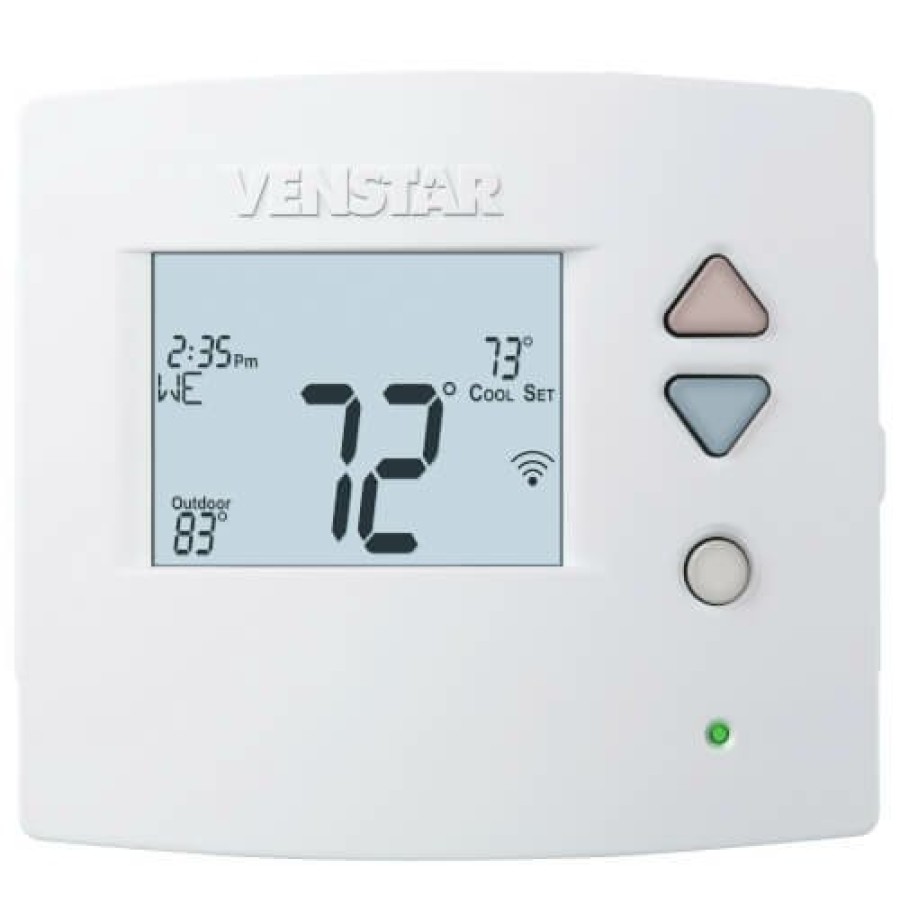 Thermostats Venstar | Explorer T4900 Commercial Digital Thermostat, Light Activated (4 Heat, 2 Cool)