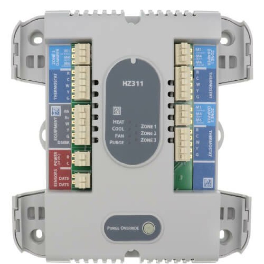 Heating Honeywell Home Zone Valves | Truezone Kit With Dats, Transformer And Hz311 Panel