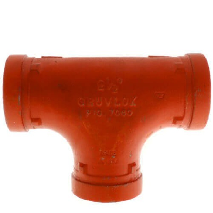 Plumbing Gruvlok Gruvlok Grooved Fittings | 8" 7060 Grooved Tee