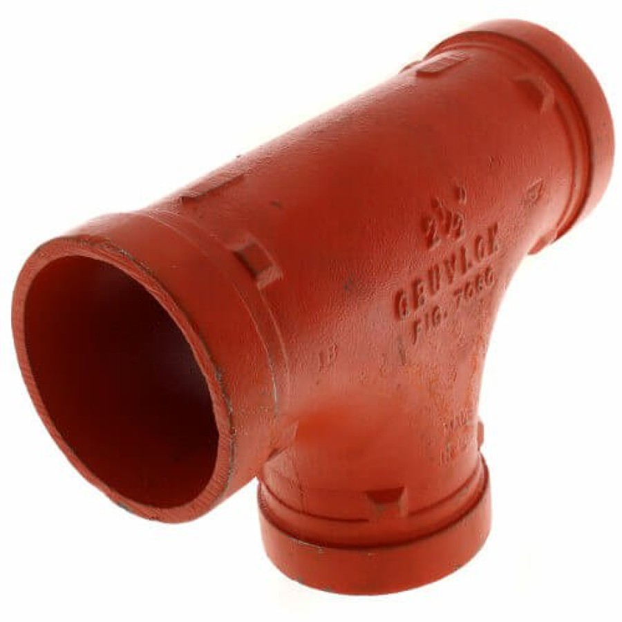 Plumbing Gruvlok Gruvlok Grooved Fittings | 8" 7060 Grooved Tee