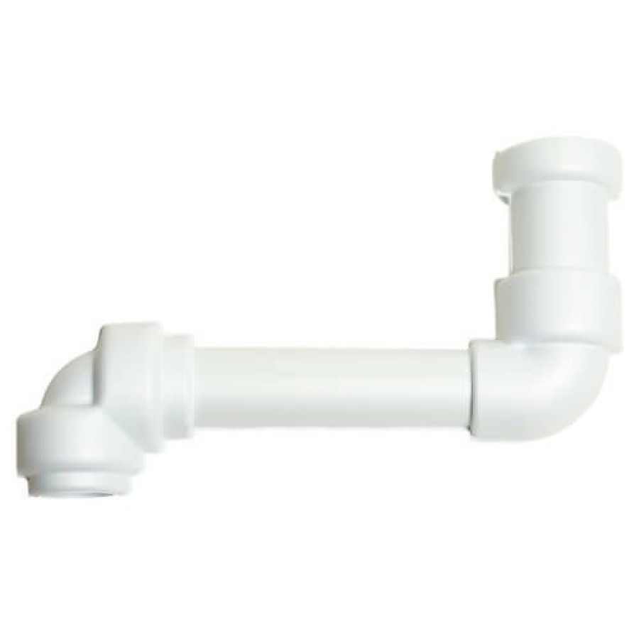 Plumbing Oatey Lavatory Tubular Covers | Universal Plastic And Brass Offset Waste Arm Cover Kit