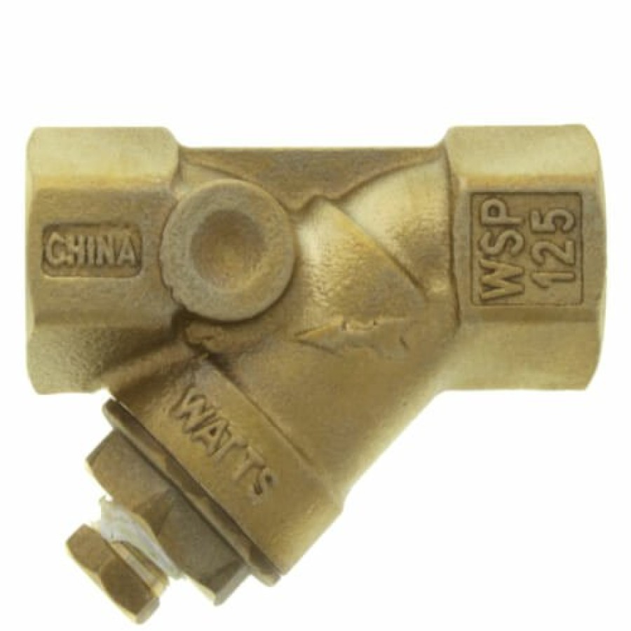 Valves Watts | 3/4" Lf777Si Lead Free Brass Wye Strainer (Threaded)