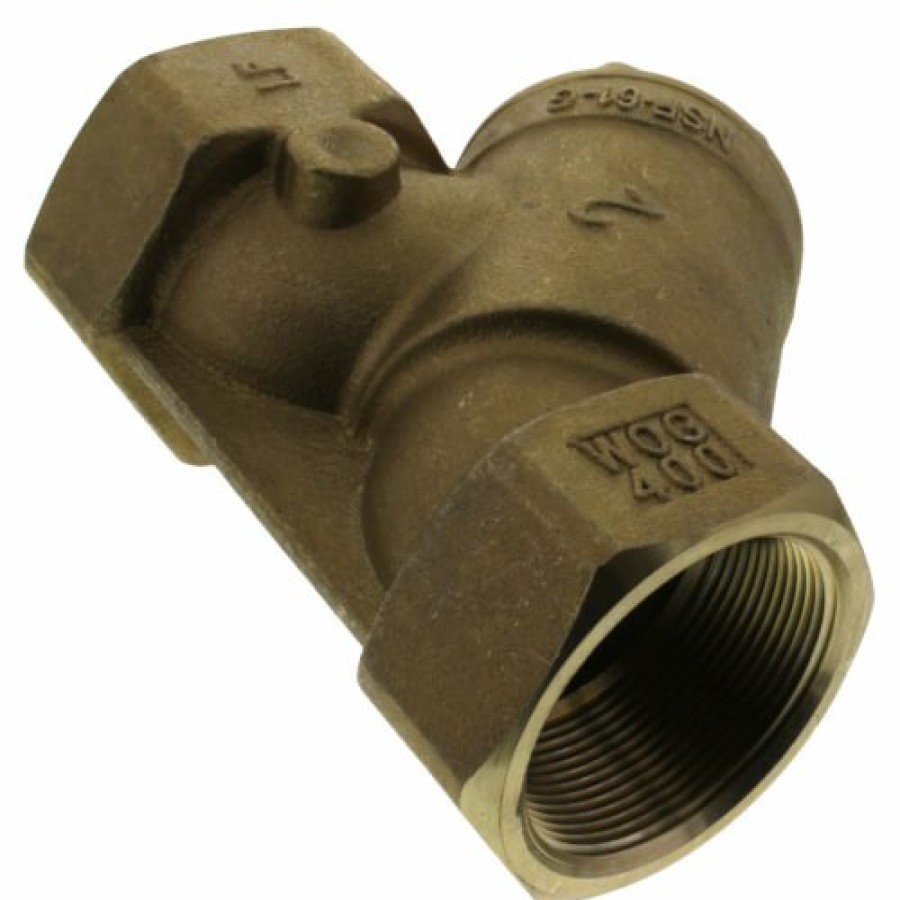 Valves Watts | 2" Lf777Si Lead Free Brass Wye Strainer (Threaded)