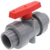 Valves Hayward | 1" Cpvc Tbb Series True Union Ball Valve W/ Epdm O-Ring - Gray (Socket X Threaded)