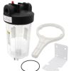 Plumbing Boshart Commercial Food Service Systems | 10" Giant Clear Housing Kit, 3/4" Npt