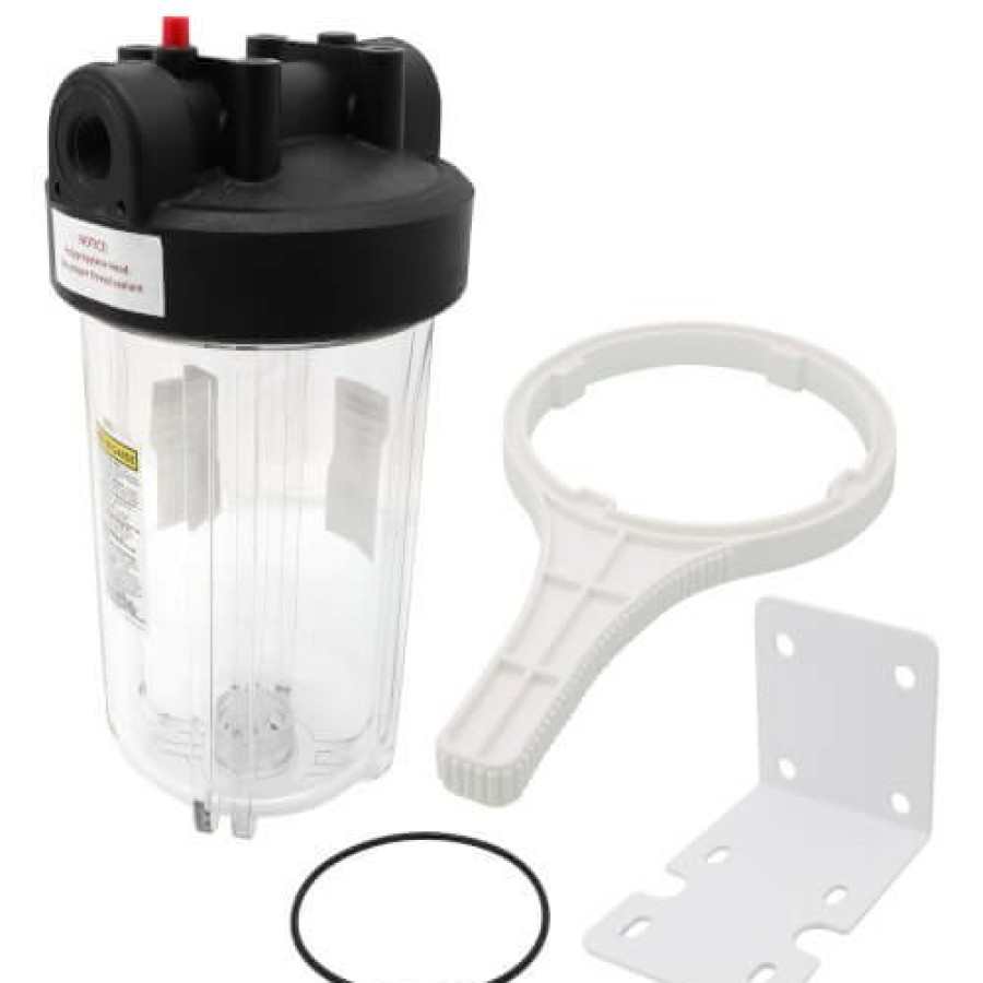 Plumbing Boshart Commercial Food Service Systems | 10" Giant Clear Housing Kit, 3/4" Npt