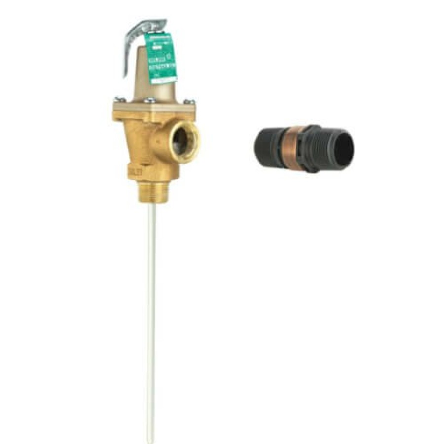 Heating Watts Temperature & Pressure Relief Valves | 3/4" 40Xl-5 T&P Relief Valve W/ Flood Sensor Connectivity (150 Psi)