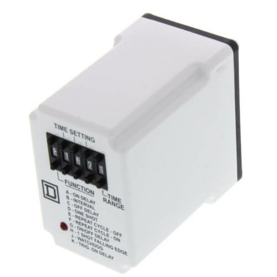 Electrical Square D Relays | Dpdt 11 Pin Relay, 10A (120V)