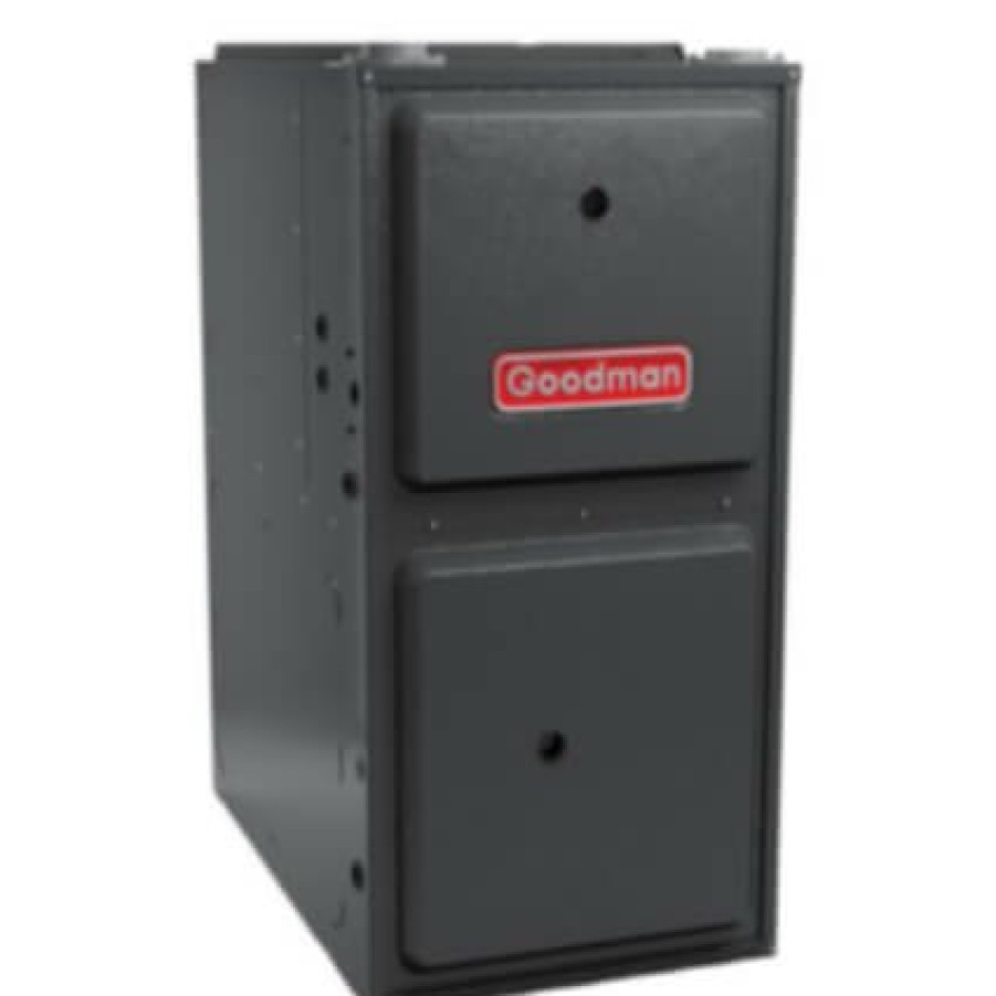 Hvac Goodman | 96% Afue Gm9C96 Gas Furnace Multi-Speed Ecm, Two-Stage, Upflow/Horizontal, 100,000 Btu - C Cabinet