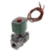 Heating Asco RedHat Combustion Solenoid Valves | 3/4" 2-Way Normally Closed Gas Shutoff Valve, 12Vdc (512,000 Btu)