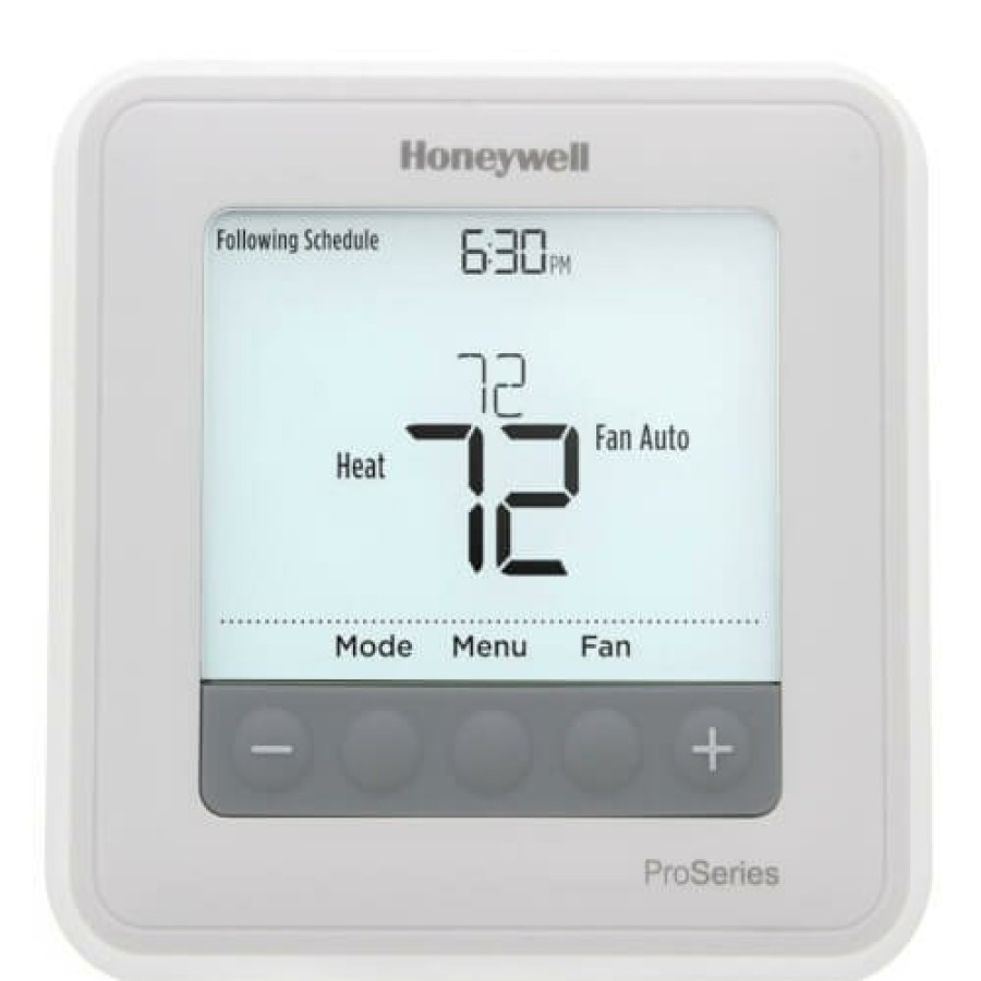 Thermostats Honeywell Home | T6 Pro Programmable Thermostat, 3H/2C Heat Pump, 2H/2C Conventional