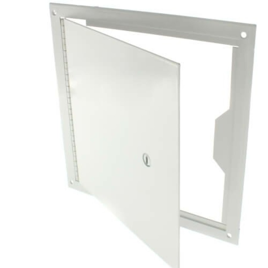 Plumbing Karp Surface Mounted & Exterior Access Doors | 8" X 8" Dsb-214Sm Surface Mounted Flush Access Door For All Surfaces W/ Lock & Key