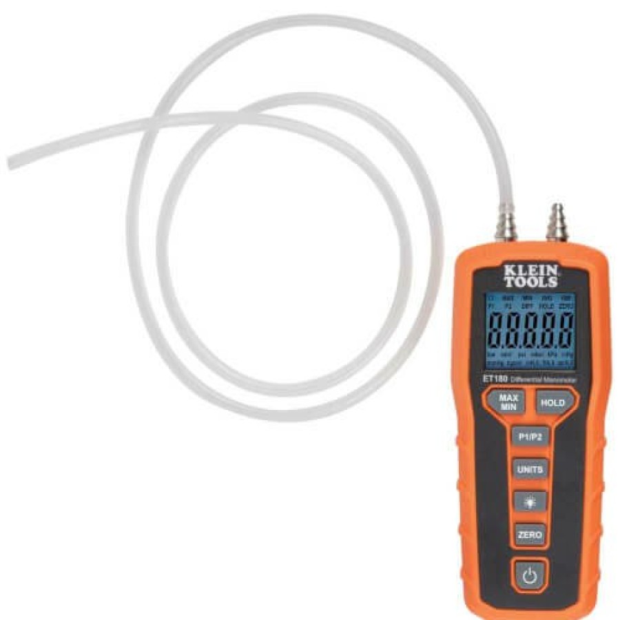 Hvac Klein Tools Manometers | Digital Differential Manometer