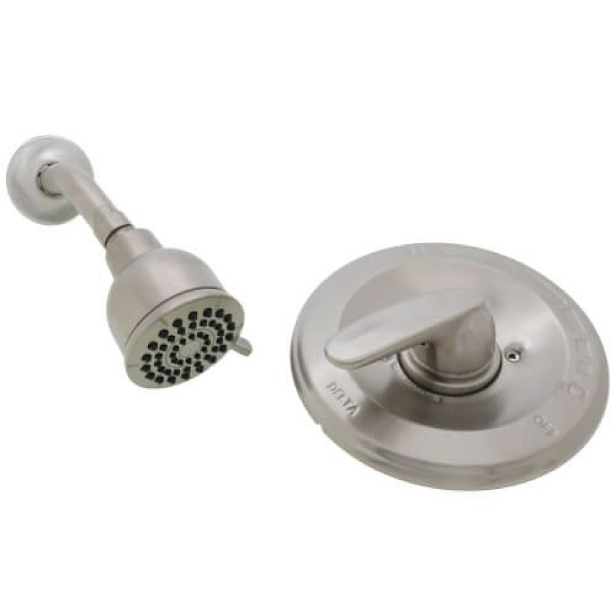 Plumbing Delta Trim Kits | Foundations Monitor 13 Series Shower Only Faucet Trim Kit (Stainless Steel)