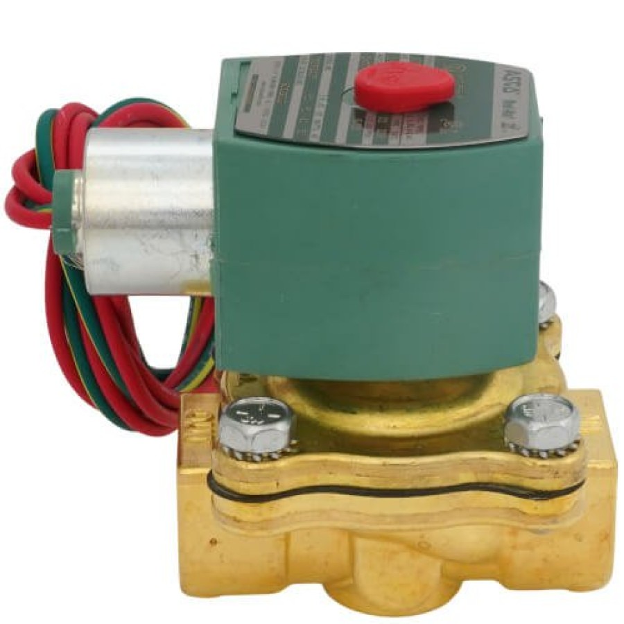 Valves Asco RedHat Pilot Operated Solenoid Valves | 1/2" Normally Closed Solenoid Valve, 4 Cv (240V)