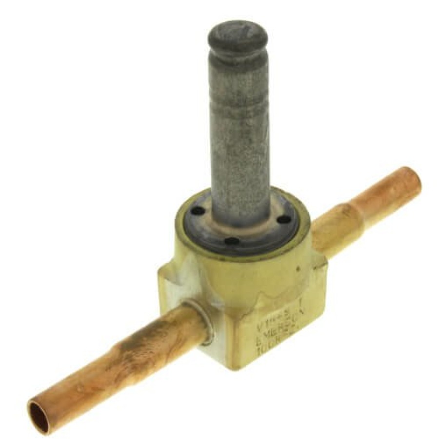 Valves Emerson Flow Controls Refrigeration & Industrial Solenoid Valves | 1/4" Odf 100Rb 2-Way Normally Closed Direct Acting Valve