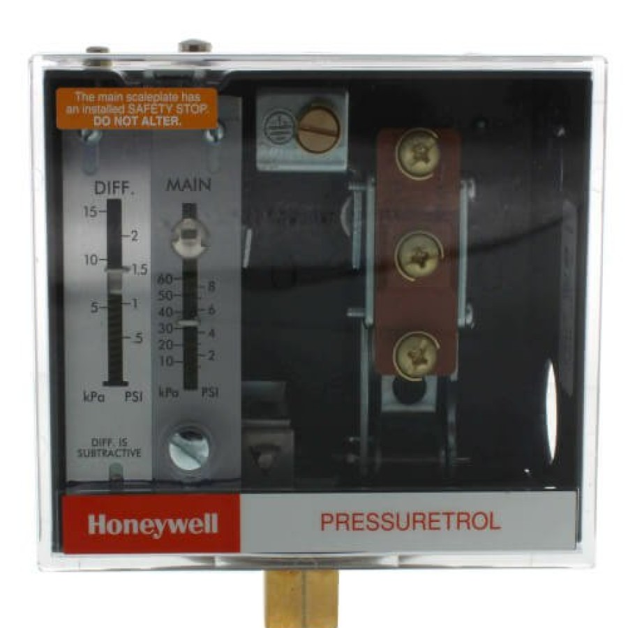 Heating Honeywell Pressuretrols | Pressuretrol Controller W/ Auto Recycle (1 Psi To 8 Psi)