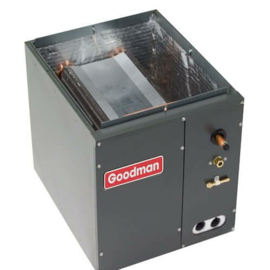 Hvac Goodman | Goodman 4 - 5 Ton, Cased Evaporator Coil (W 24-1/2 X D 21 X H 30) - Cased Txv Included