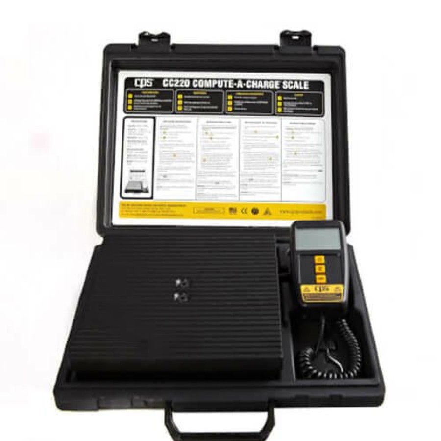 Hvac CPS Cps Hvac Tools | Compute-A-Charge Enhanced Wireless Refrigerant Charging Scale