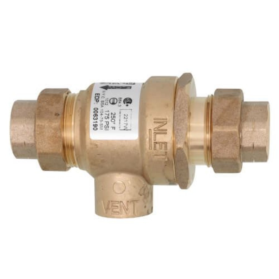 Plumbing Watts Dual Checks | Bbfp, 1/2" Ips Backflow Preventer