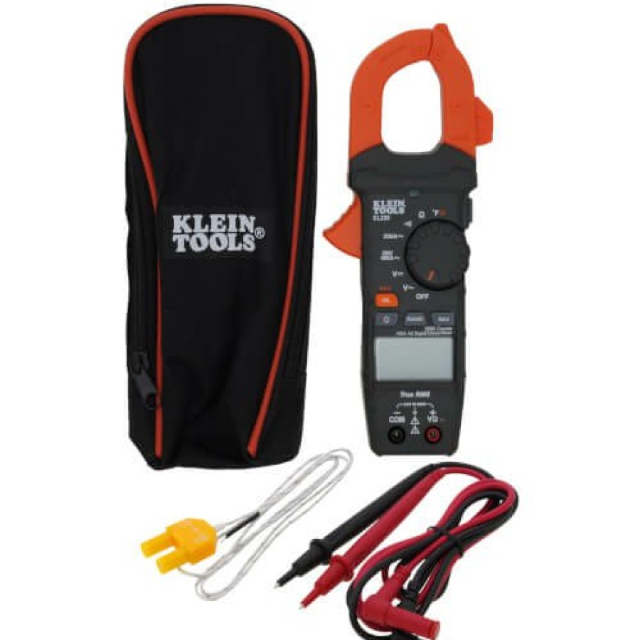 Electrical Klein Tools Electrical Testers | Clamp Meter For Ac With Temp