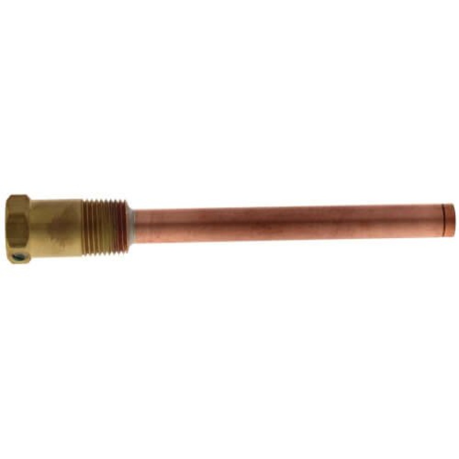 Hvac Johnson Controls Johnson Controls Refrigeration Controls | Copper Bulb Well For Te-6000 And Te-6300 Sensors