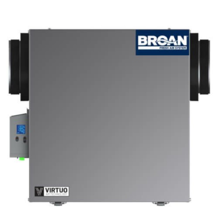 Hvac Broan Broan Energy Recovery Ventilators | 160 Cfm Ai Series Energy Recovery Ventilator W/ Side Ports (67% Efficiency)