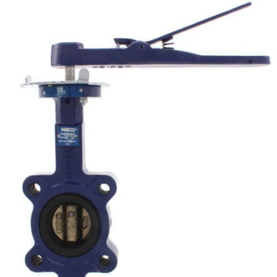 Plumbing Nibco Butterfly Valves | 3" Lug Cast Iron Butterfly Valve, Epdm Cartridge, Lever Handle (200 Psi)