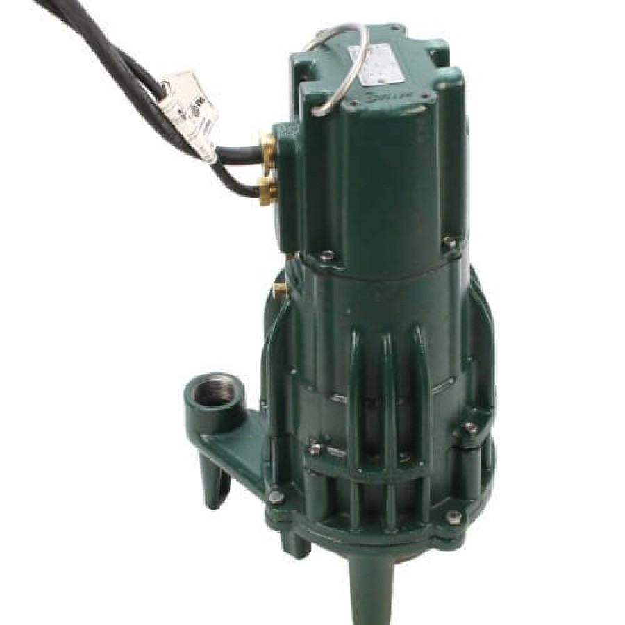 Plumbing Zoeller Grinder Pumps | Model Wd820 Shark Single Directional Auto Grinder Pump (230V, 2 Hp, 13.7 Amp)