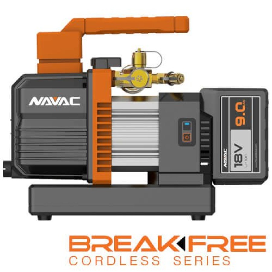 Hvac Navac Vacuum Pumps | Cordless Vacuum Pump, Breakfree Series (4 Cfm)