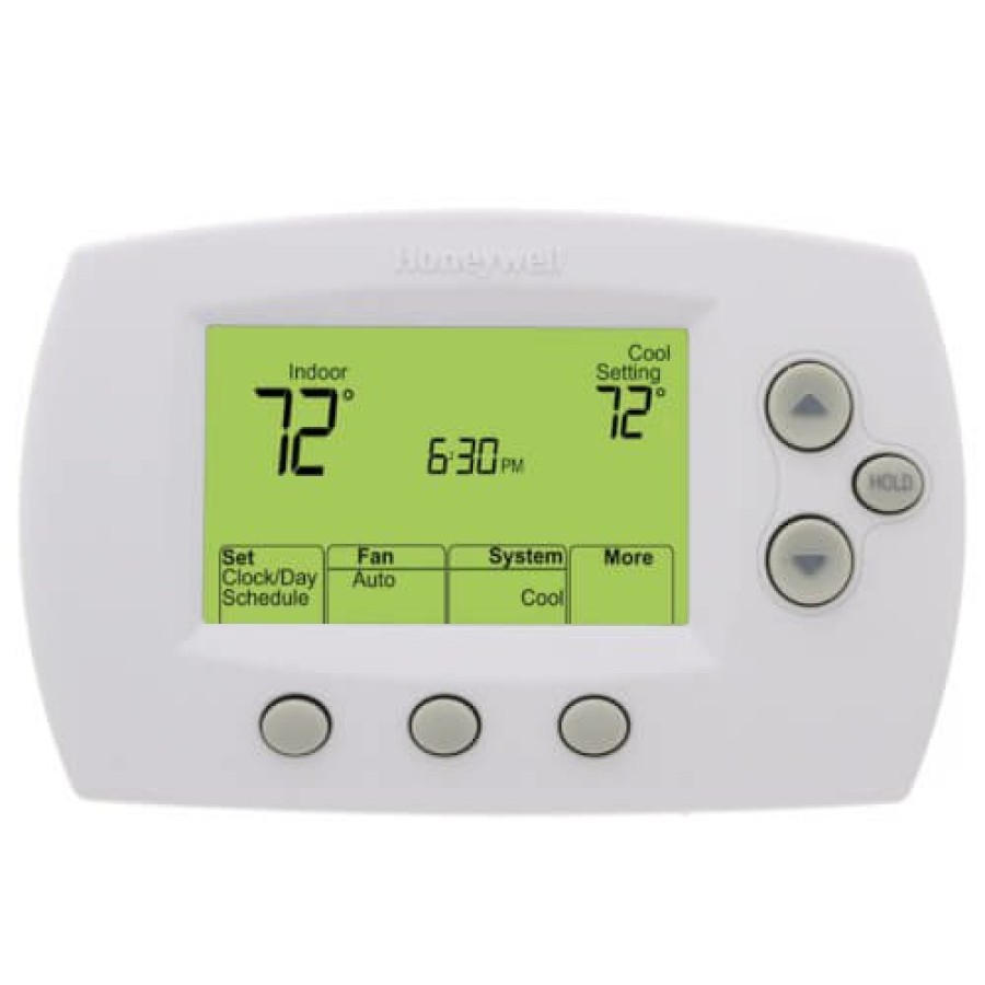 Thermostats Honeywell Home | Focuspro Programmable, 1H/1C, Large Display Thermostat