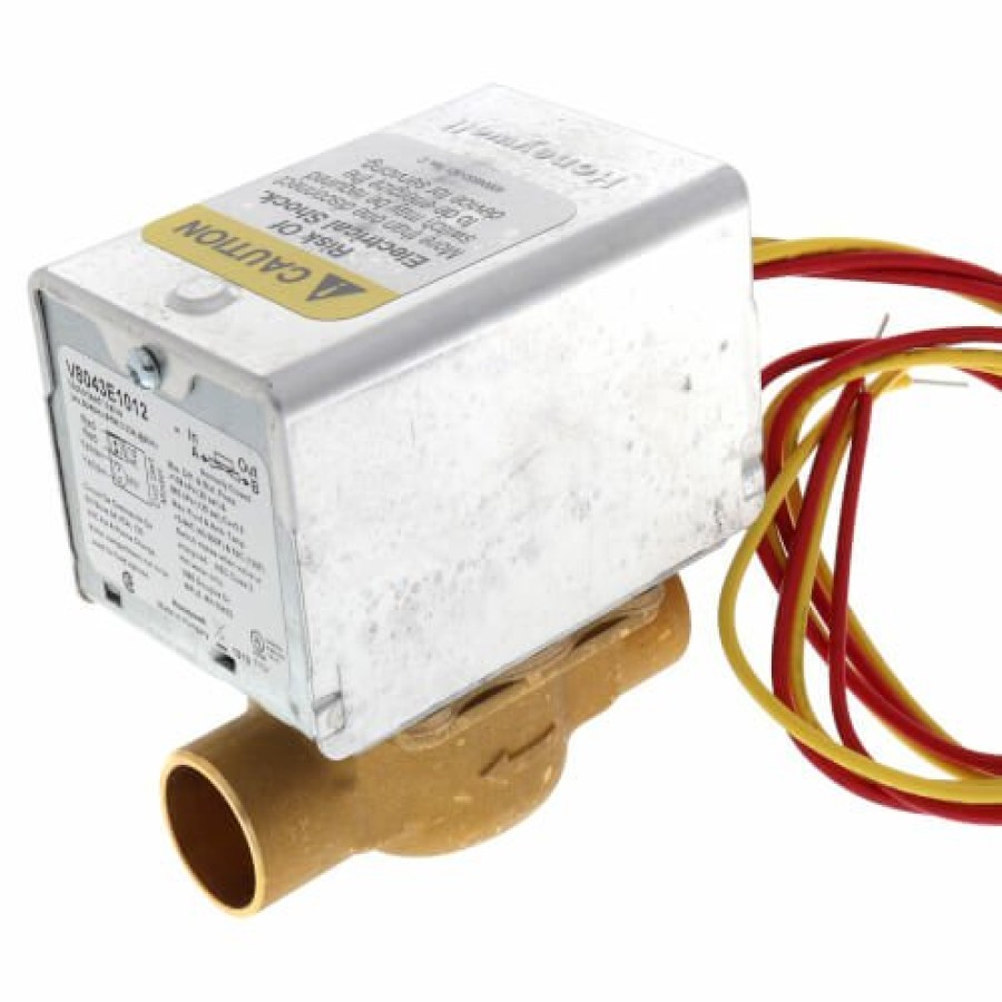 Heating Honeywell Home Zone Valves | 3/4" Sweat Zone Valve (Connection = 18" Leads)