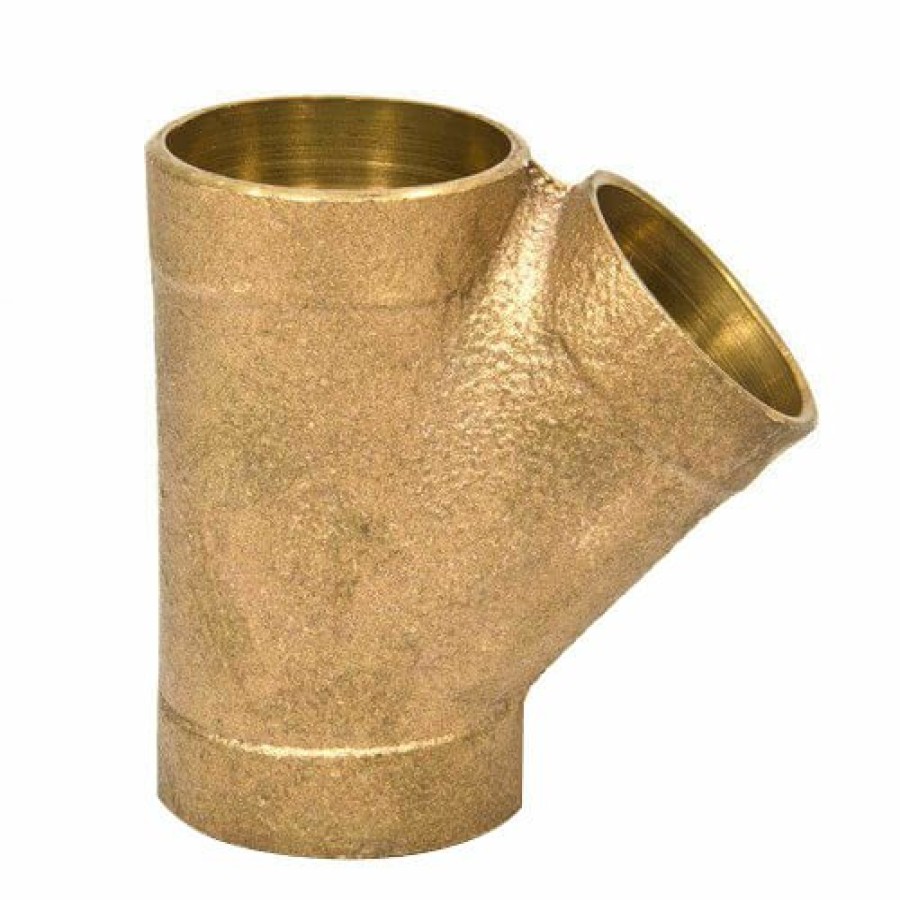 Plumbing Elkhart Copper Dwv Fittings | 4" X 4" X 3" Cast Copper Dwv Wye