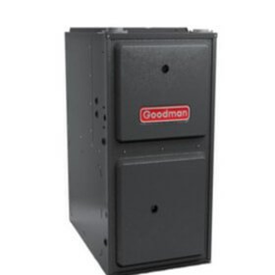 Hvac Goodman | 96% Afue Gm9S96 Low Nox Gas Furnace 1200 Cfm, Ecm, Single-Stage, Upflow/Horizontal, 80,000 Btu - B Cabinet