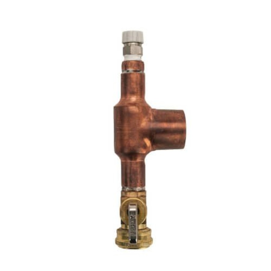 Pex Watts Copper Vent And Purge Manifolds | 1" Copper Manifold Vent & Purge Assembly