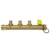 Pex Webstone Webstone Multi-Port Manifold Tees | 1" Press Run X 3/4" Pex Crimp Pro-Pal Multi-Port Tee W/ Drain