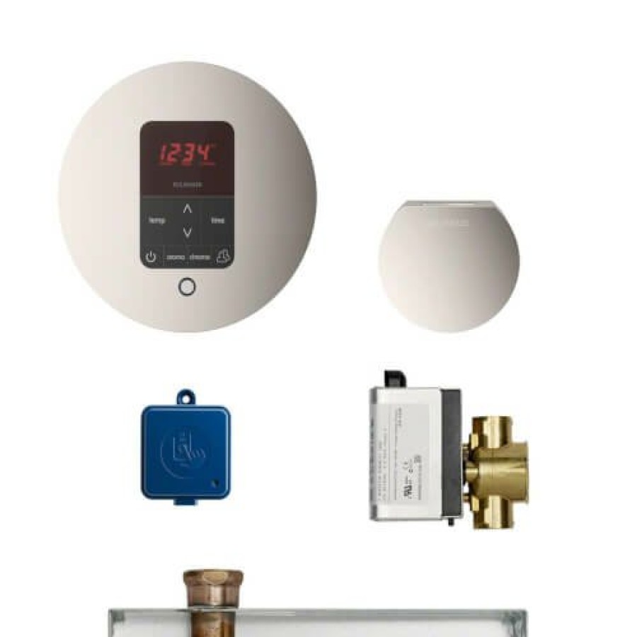 Plumbing Mr. Steam Steam Showers | Ms Butler Package (Polished Nickel)