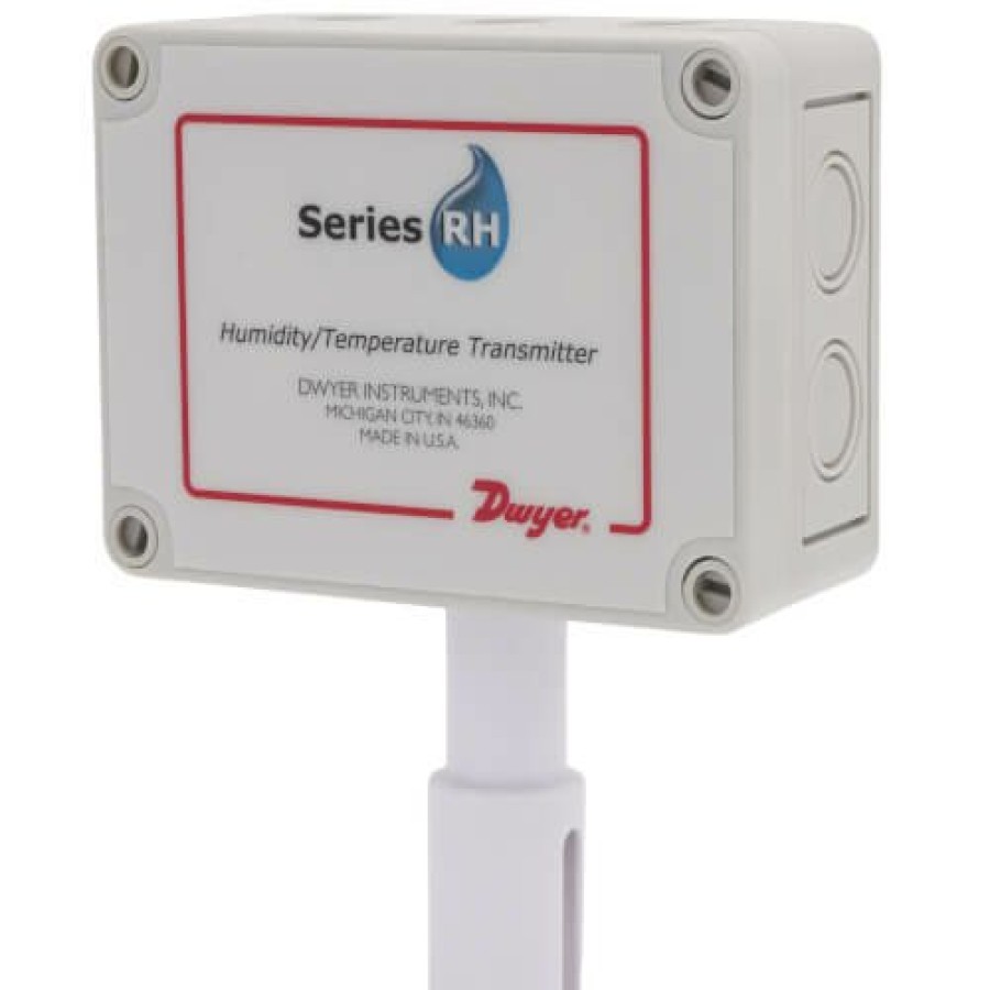 Hvac Dwyer Humidistats And Dehumidistats | Humidity/Temperature Sensor Transmitter, 2% Osa 4-20 Ma