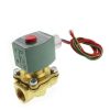 Valves Asco RedHat Pilot Operated Solenoid Valves | 3/4" Npt Normally Closed 2-Way Brass Solenoid Valve For Steam (120/60Ac)