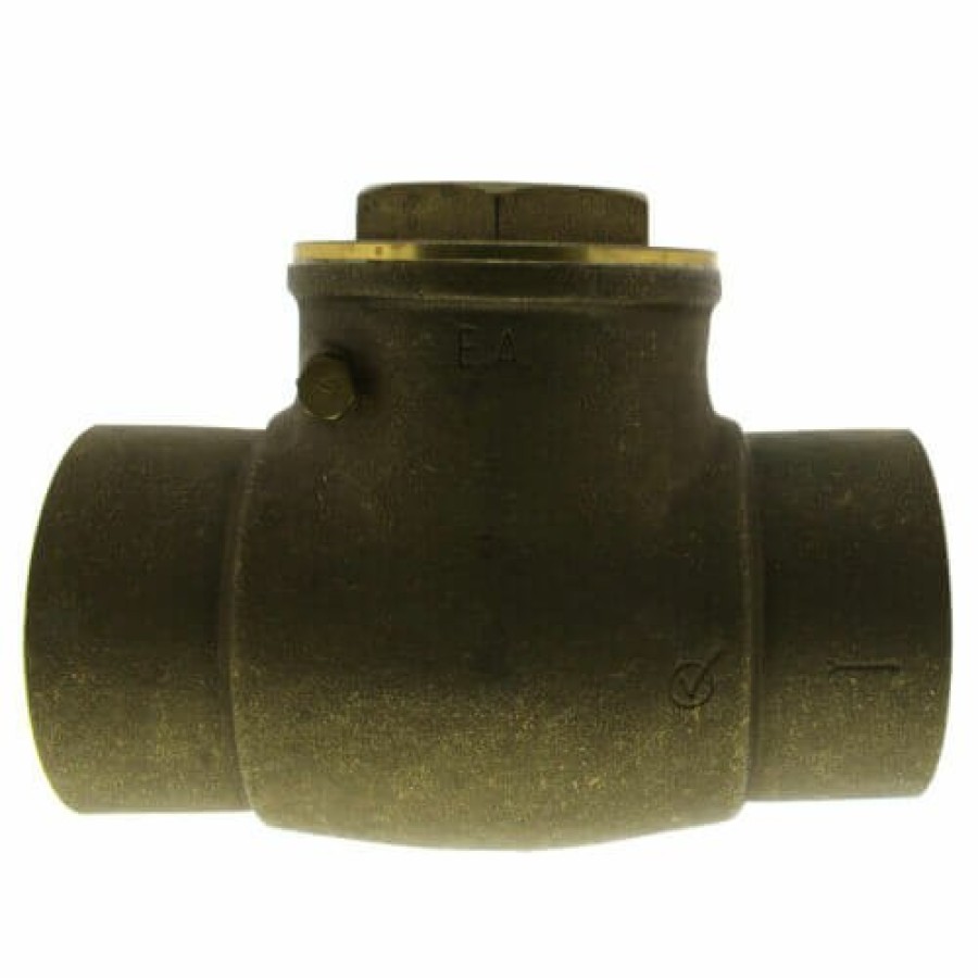 Valves Everflow | 4" Solder Ends Swing Check Valve, Lead Free