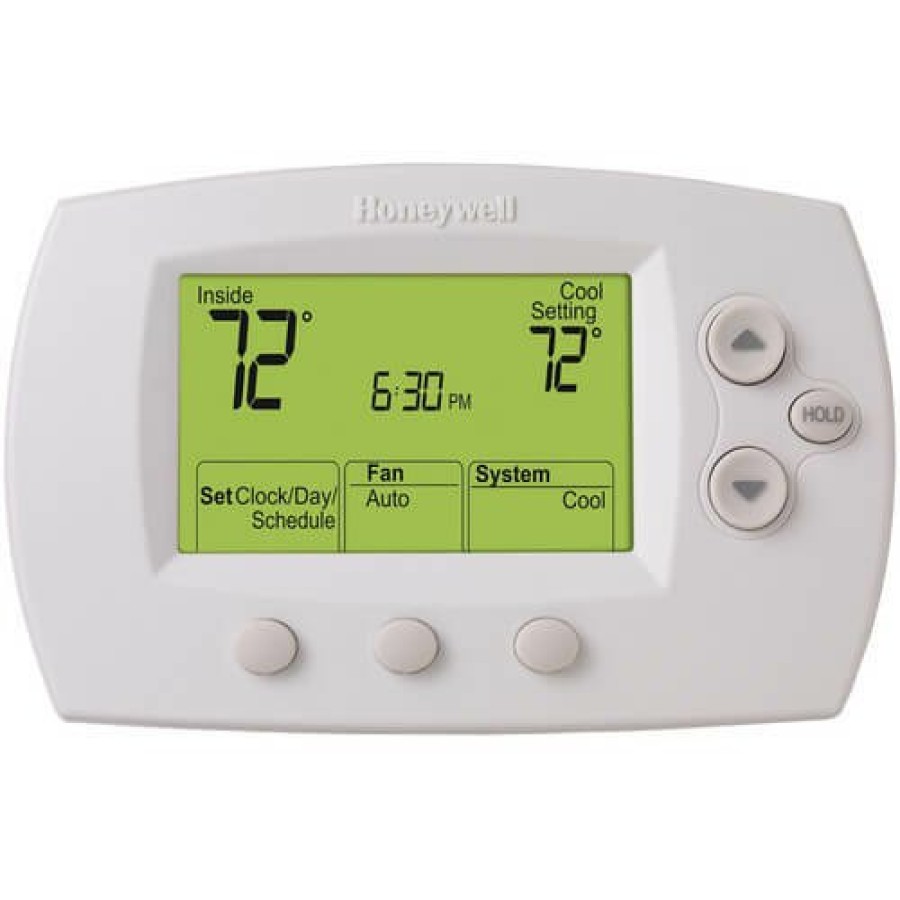 Thermostats Honeywell Home | Focuspro Programmable, 2H/2C, Large Display Thermostat