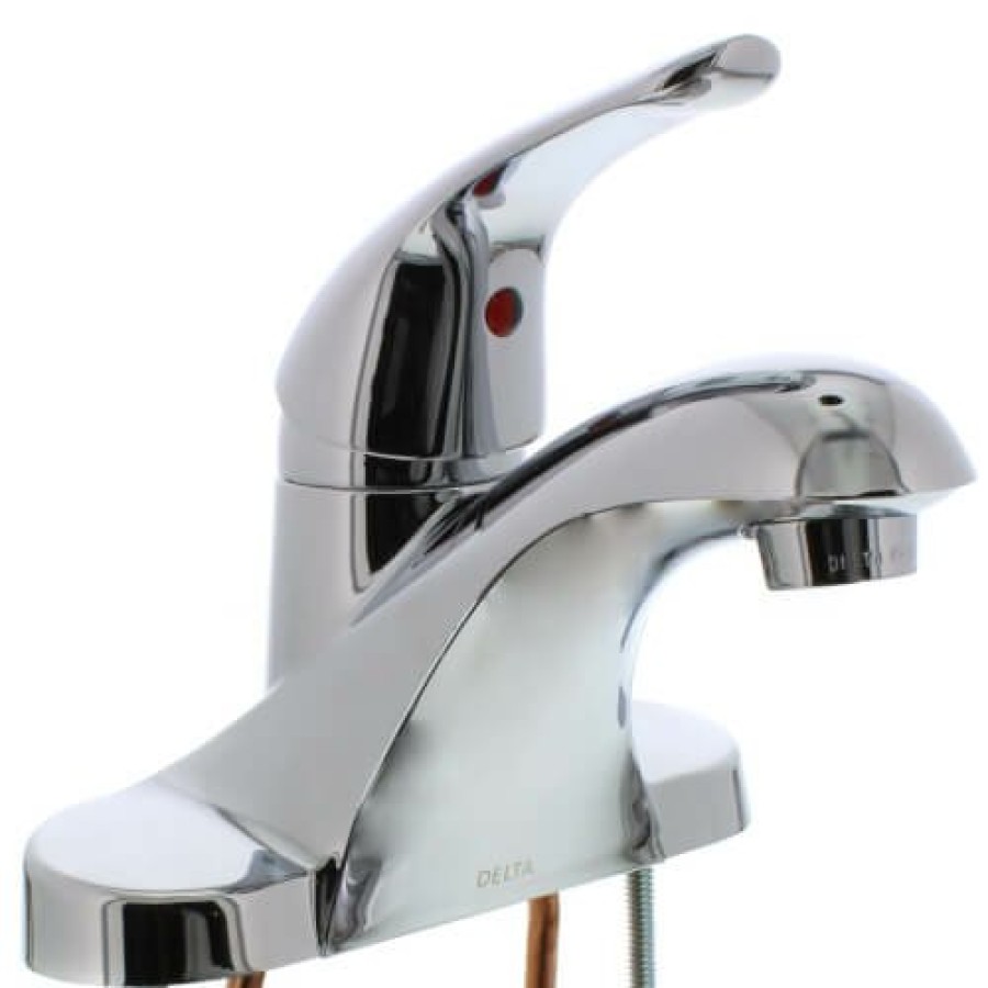 Plumbing Delta | Foundations Single Handle Centerset Lav Faucet (Metal Pop-Up)