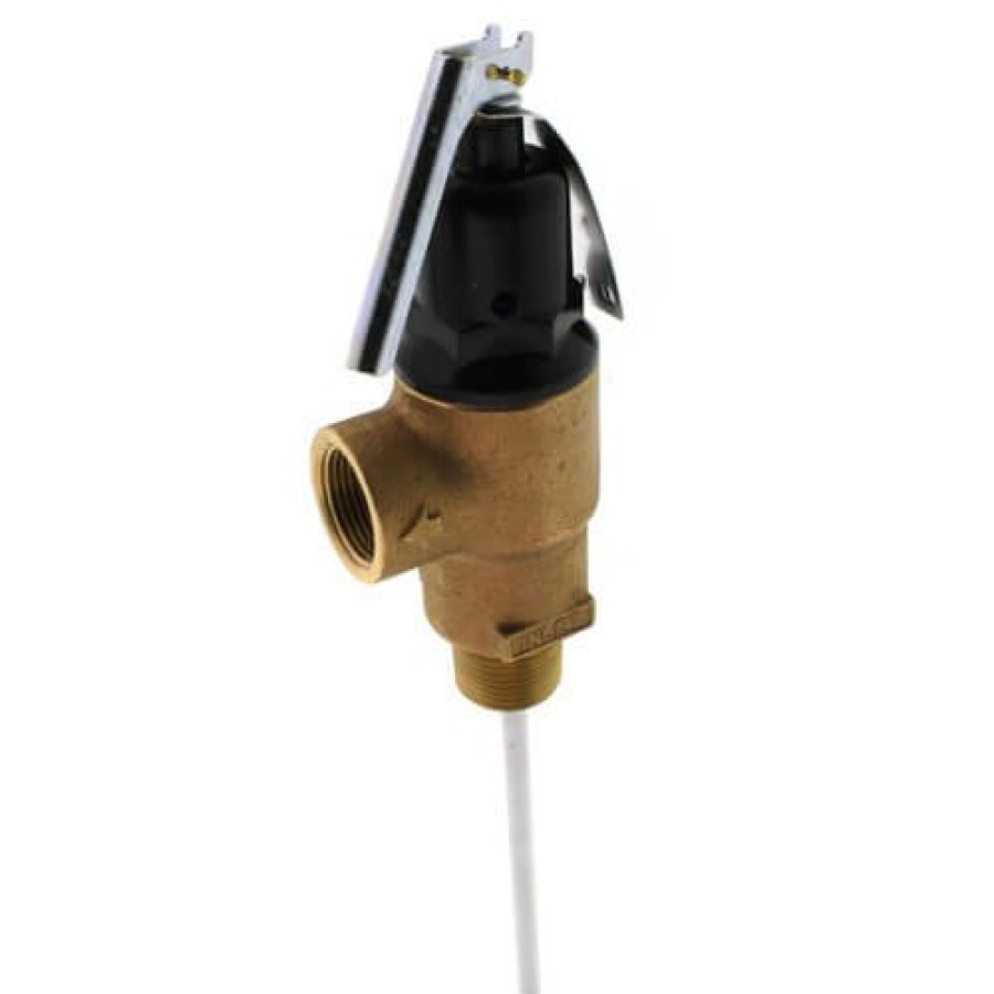 Heating Cash-Acme Temperature & Pressure Relief Valves | 3/4" Fvmx-5C Commercial T&P Relief Valve (Male Inlet)